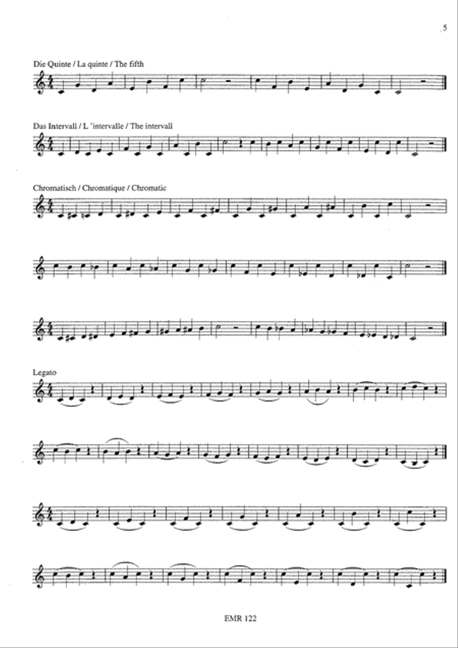 Die Tonleitern / Les Gammes / The Scales Vol. 1 Clarinet scores gallery preview page 3