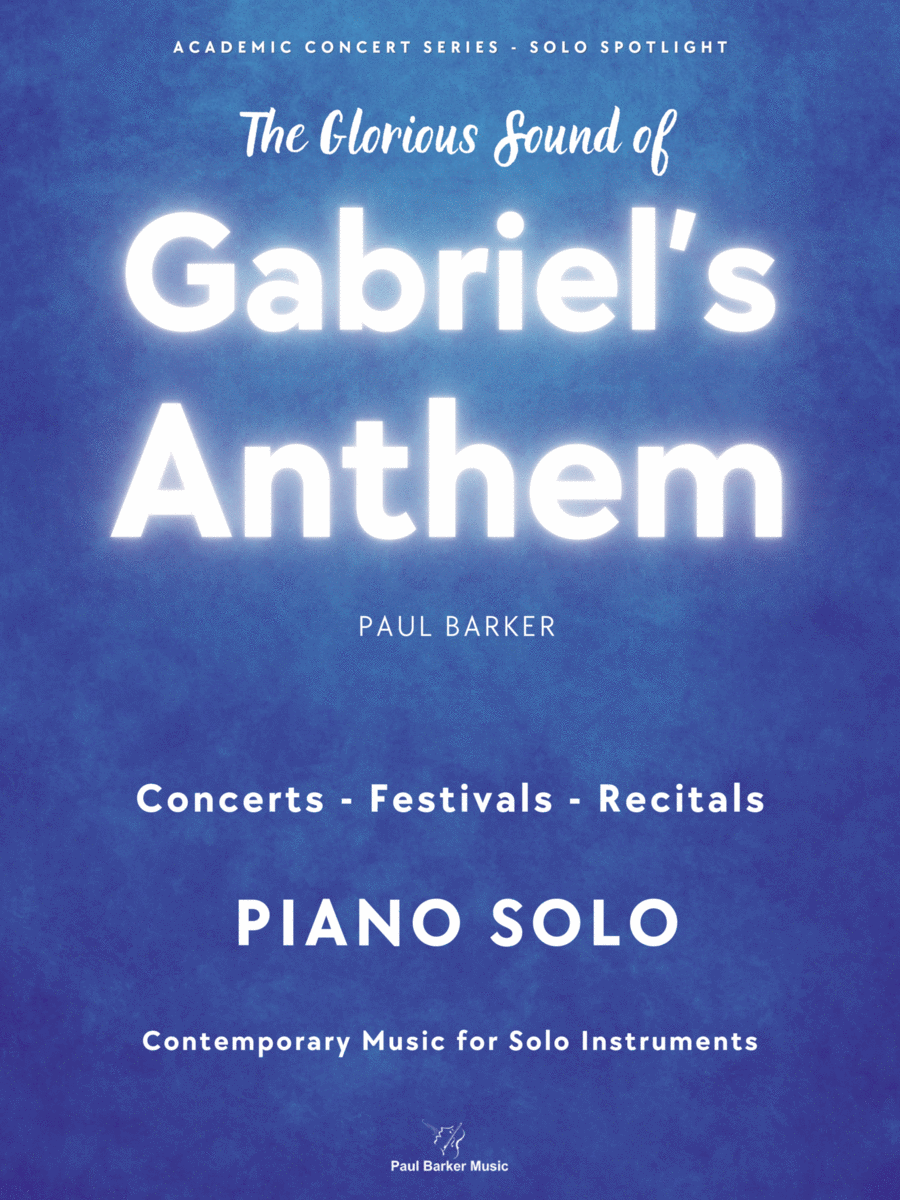 Gabriel's Anthem (Piano Solo) image number null
