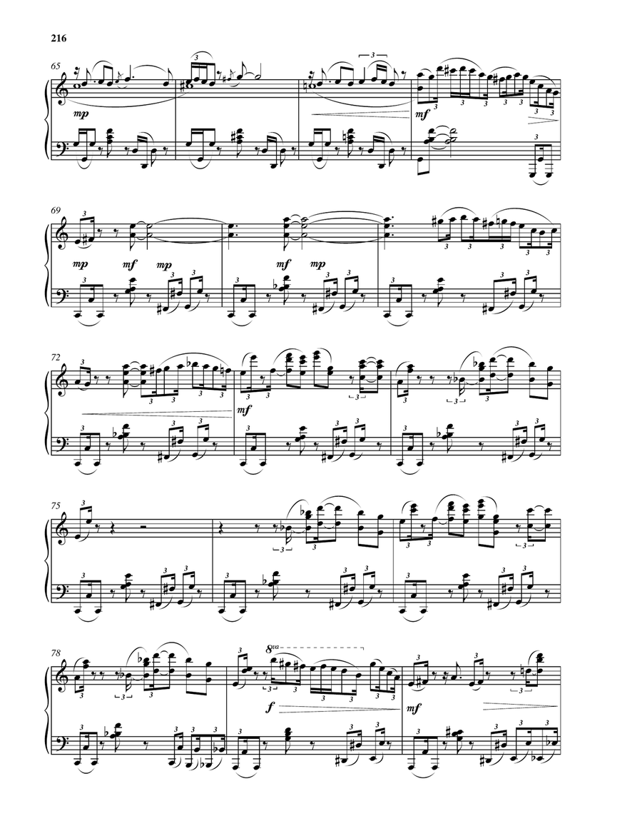 The Ladies Who Lunch The Ladies Who Lunch Piano Solo scores gallery preview page 5