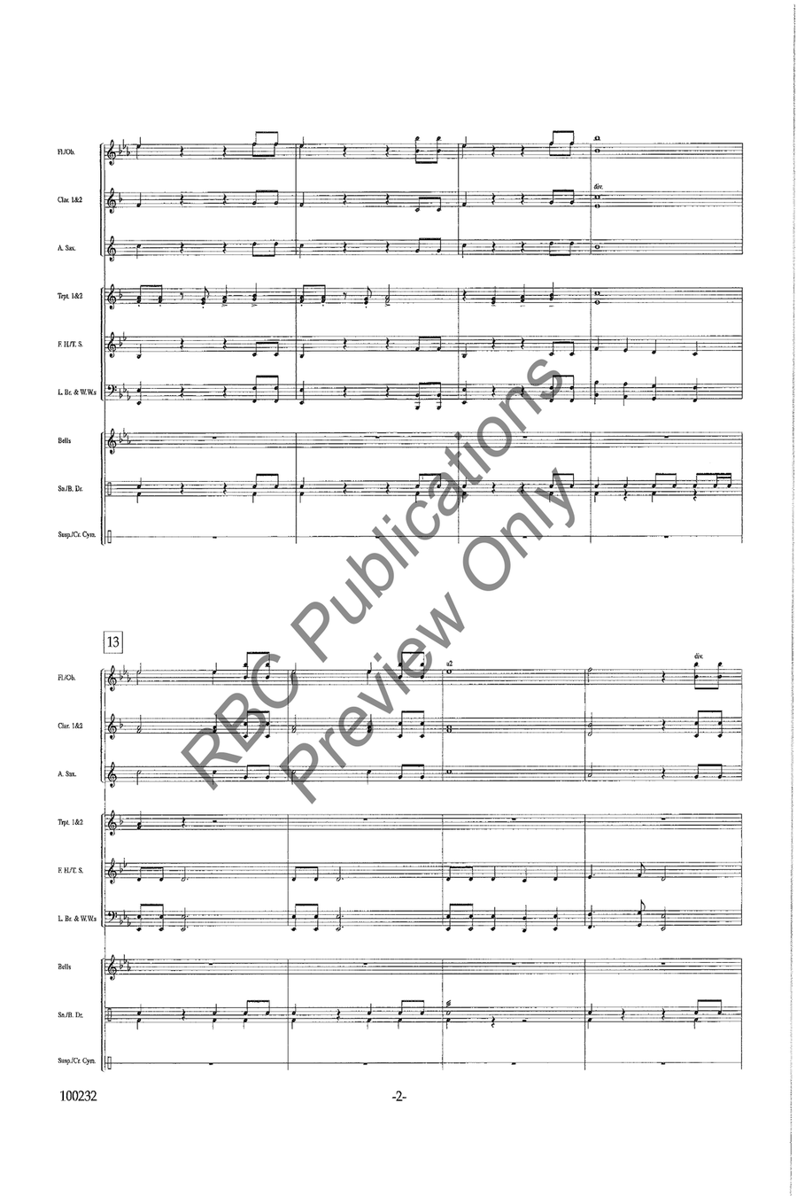 Telstar Concert Band scores gallery preview page 4