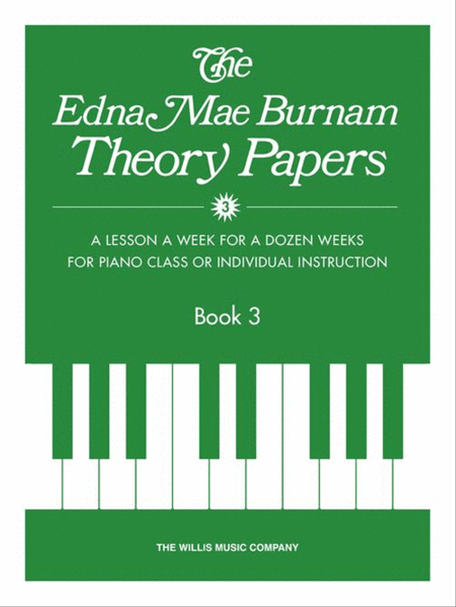 Theory Papers Book 3