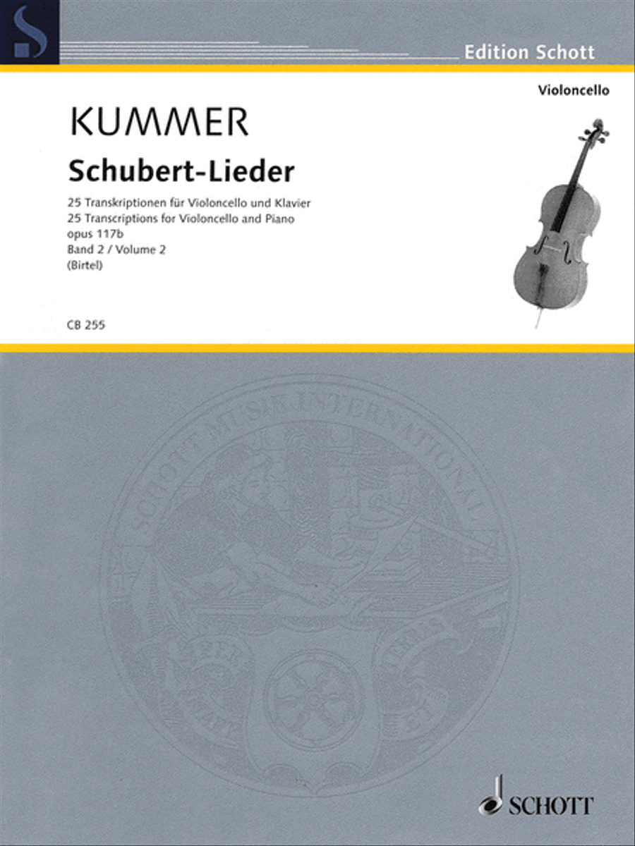Schubert-Lieder Op. 117b Schubert-Lieder Op. 117b Piano Accompaniment scores gallery preview page 1