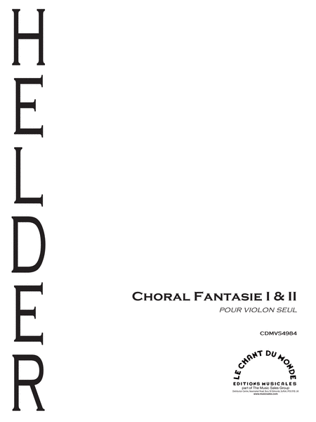 Chorale Fantaisie I & II