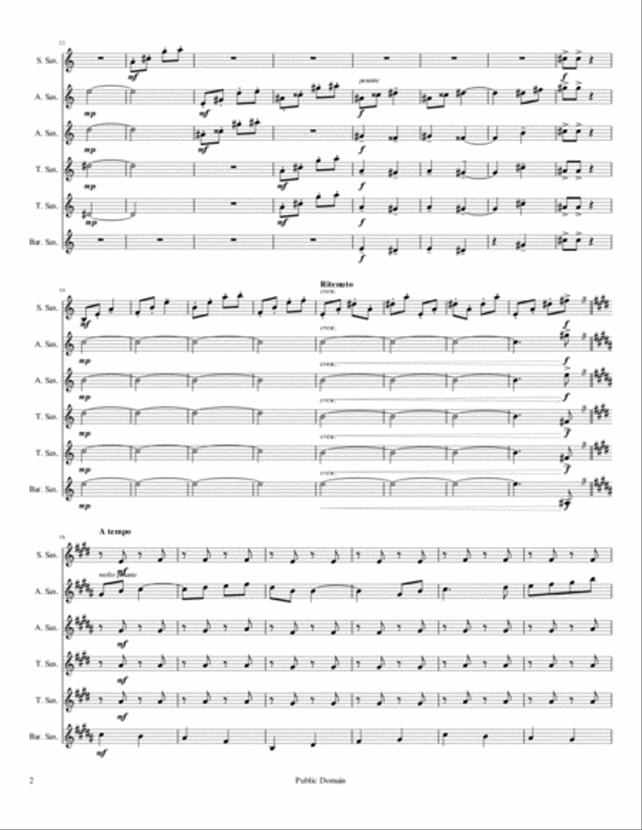 Jupiter Jupiter Woodwind Ensemble scores gallery preview page 2