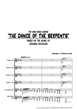 "The Dance Of The Serpents" by Edoardo Boccalari arranged for Clarinet Sextet by Stephen Davies