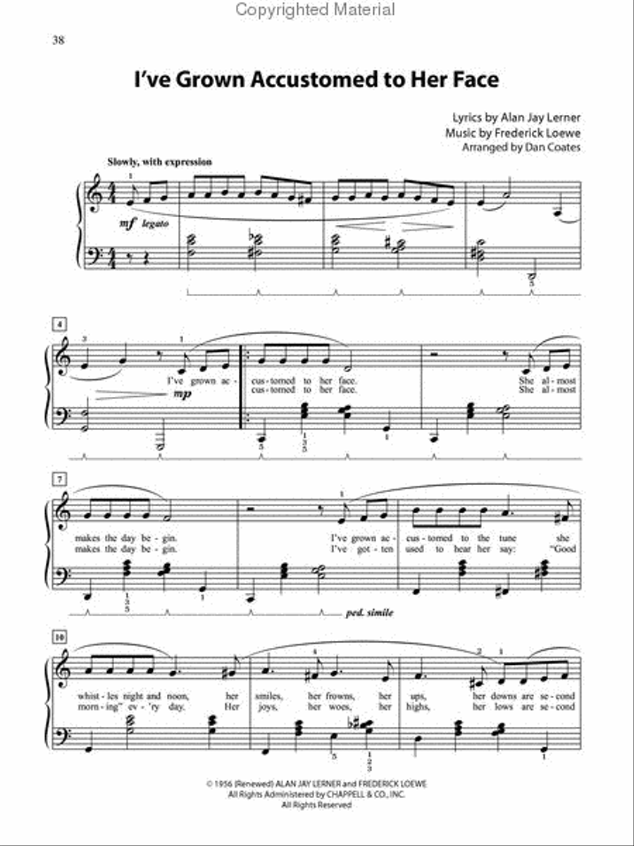 My Fair Lady Voice scores gallery preview page 5
