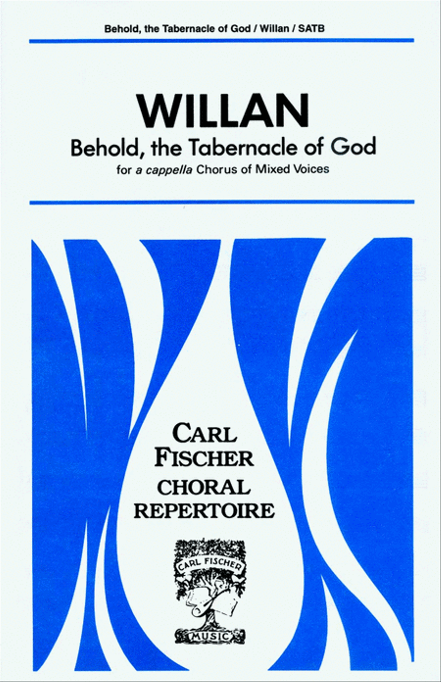 Behold, the Tabernacle of God 4-Part scores gallery preview page 1
