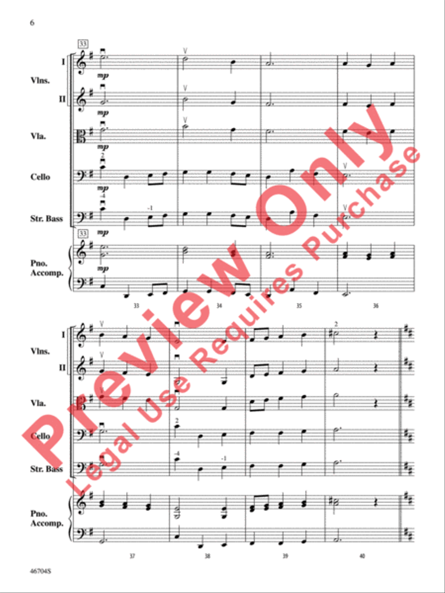 Carousel String Orchestra scores gallery preview page 7