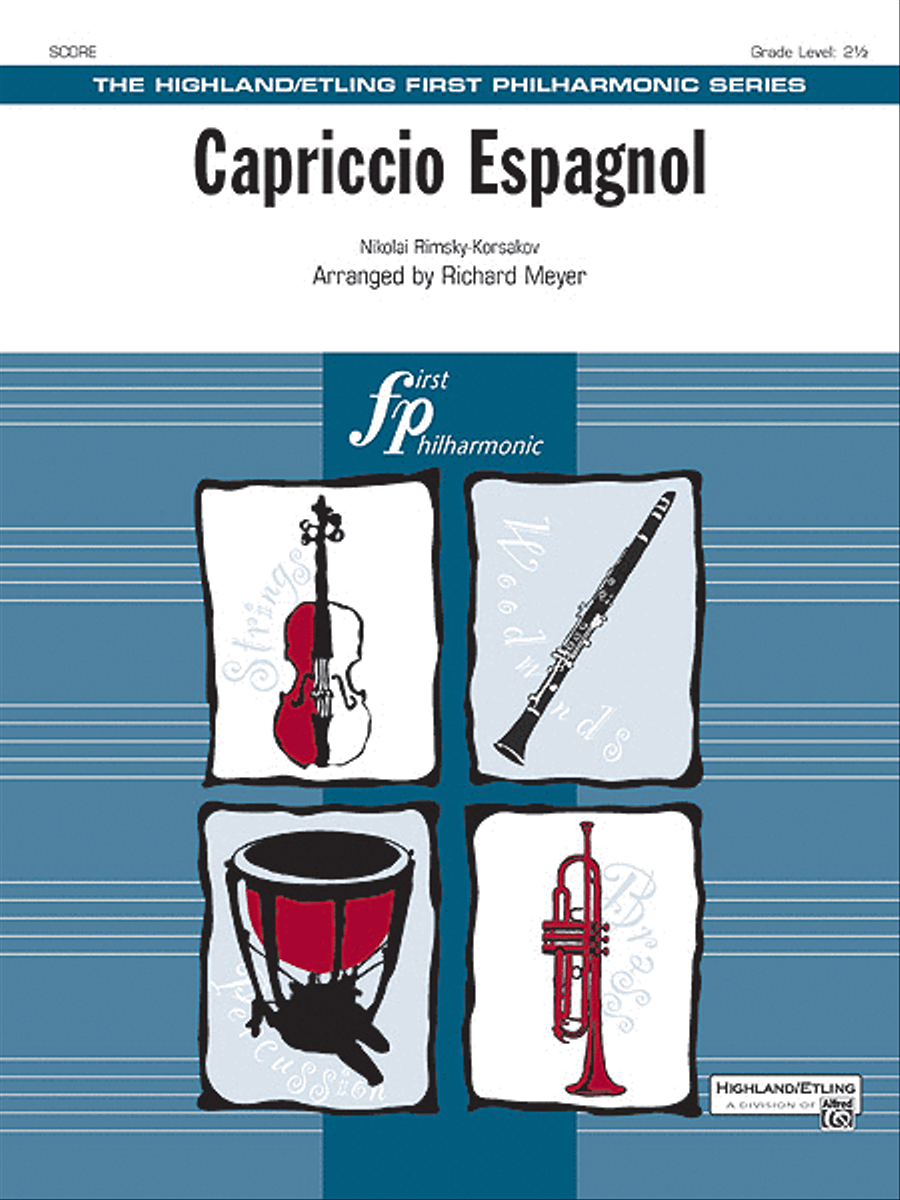 Capriccio Espagnol Full Orchestra scores gallery preview page 1