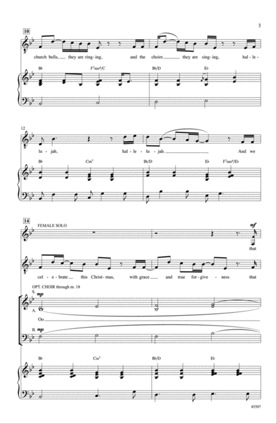 Hallelujah, I Believe Choir scores gallery preview page 2
