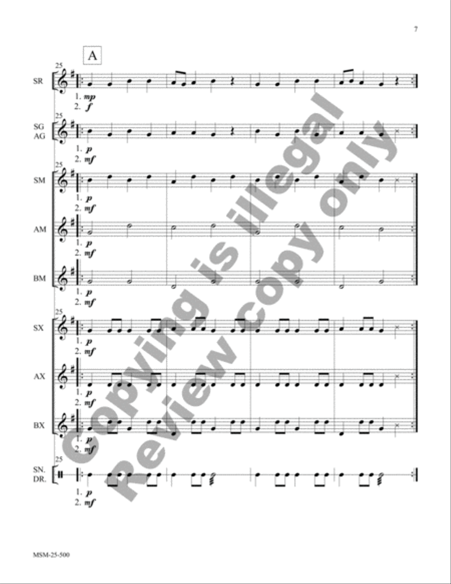 Rondo in G Soprano Recorder scores gallery preview page 5