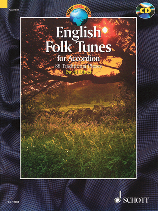 Book cover for English Folk Tunes for Accordion