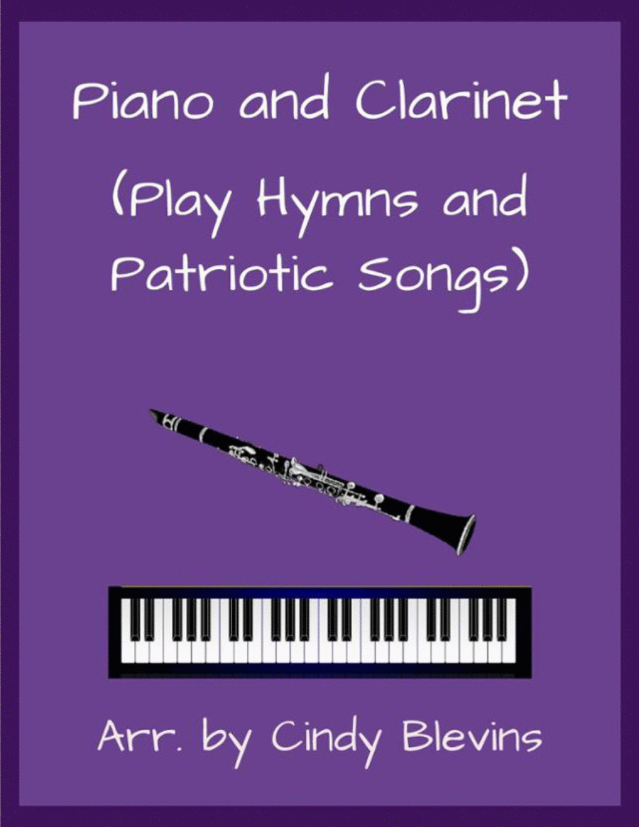 Piano and Clarinet (Play Hymns and Patriotic Songs) Woodwind Duet scores gallery preview page 1