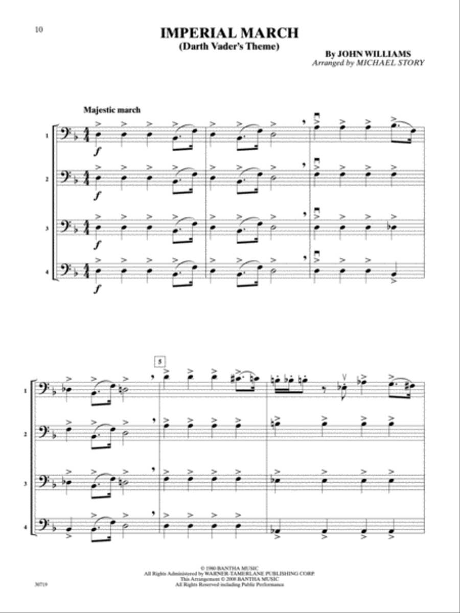 Pop Quartets for All Small Ensemble scores gallery preview page 2