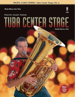 Book cover for Pacific Coast Horns - Tuba Center Stage, Vol. 2