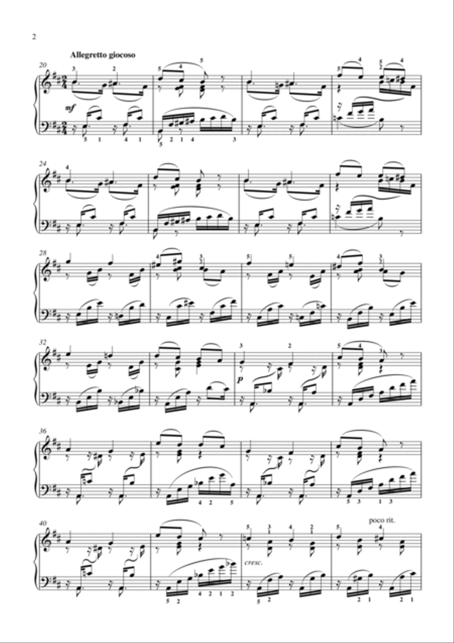 Tchaikovsky-May(White Nights)(Piano) Piano Solo scores gallery preview page 3
