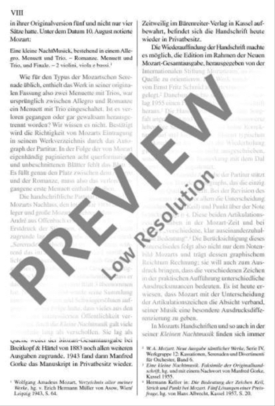 Eine kleine Nachtmusik Cello scores gallery preview page 9