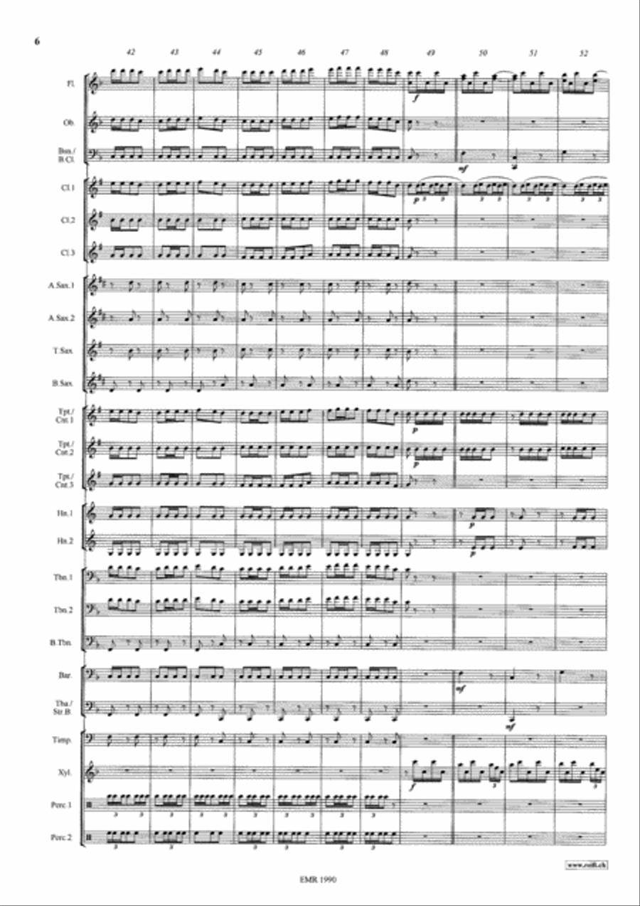 Espana Espana Concert Band scores gallery preview page 7