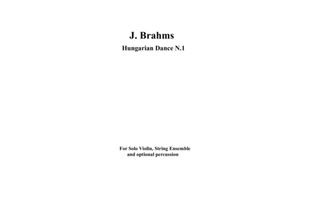 J. Brahms Hungarian Dance N.1