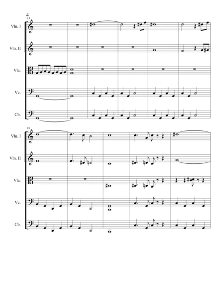 The Italian Affair Chamber Orchestra scores gallery preview page 4