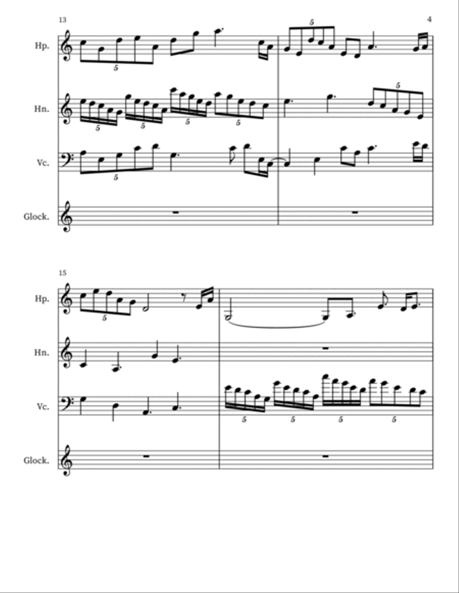 Aardvark 6 Aardvark 6 Small Ensemble scores gallery preview page 4