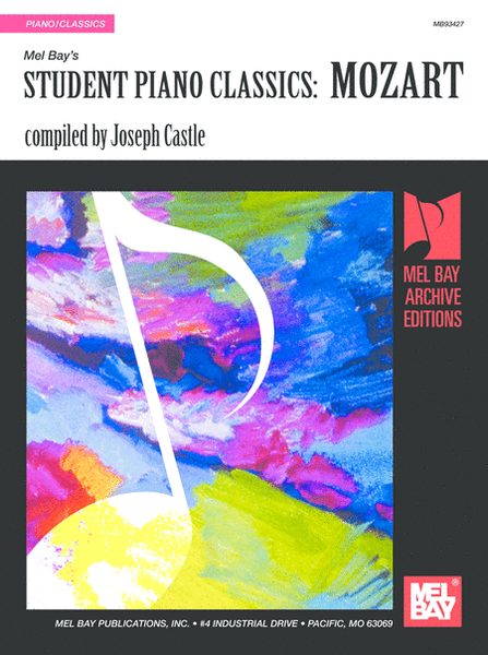 Student Piano Classics: Mozart