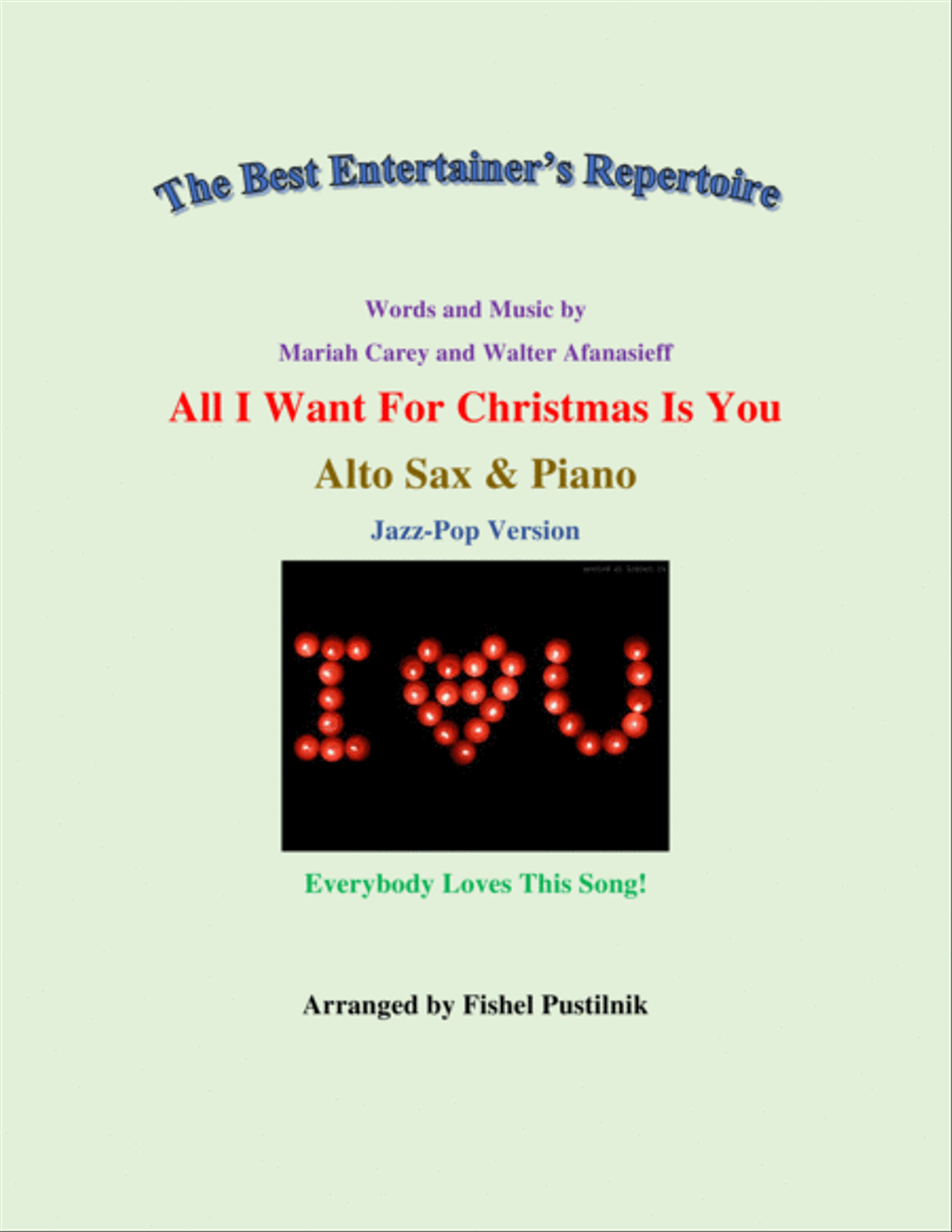 All I Want For Christmas Is You Woodwind Duet scores gallery preview page 1