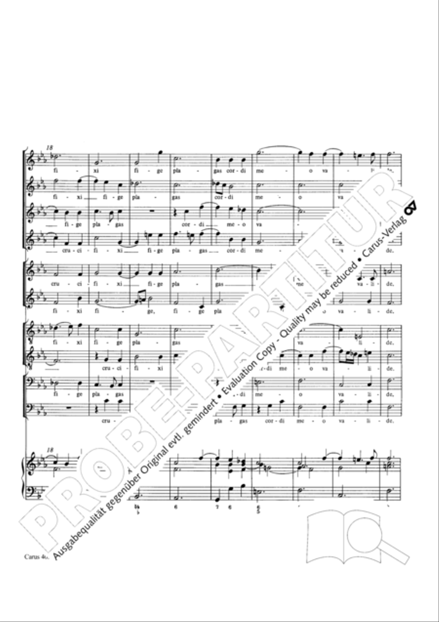 Stabat mater Choir scores gallery preview page 49