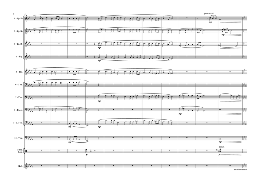 Christmas Time (Weihnachtszeit) - for Brass Choir Chamber Music scores gallery preview page 4