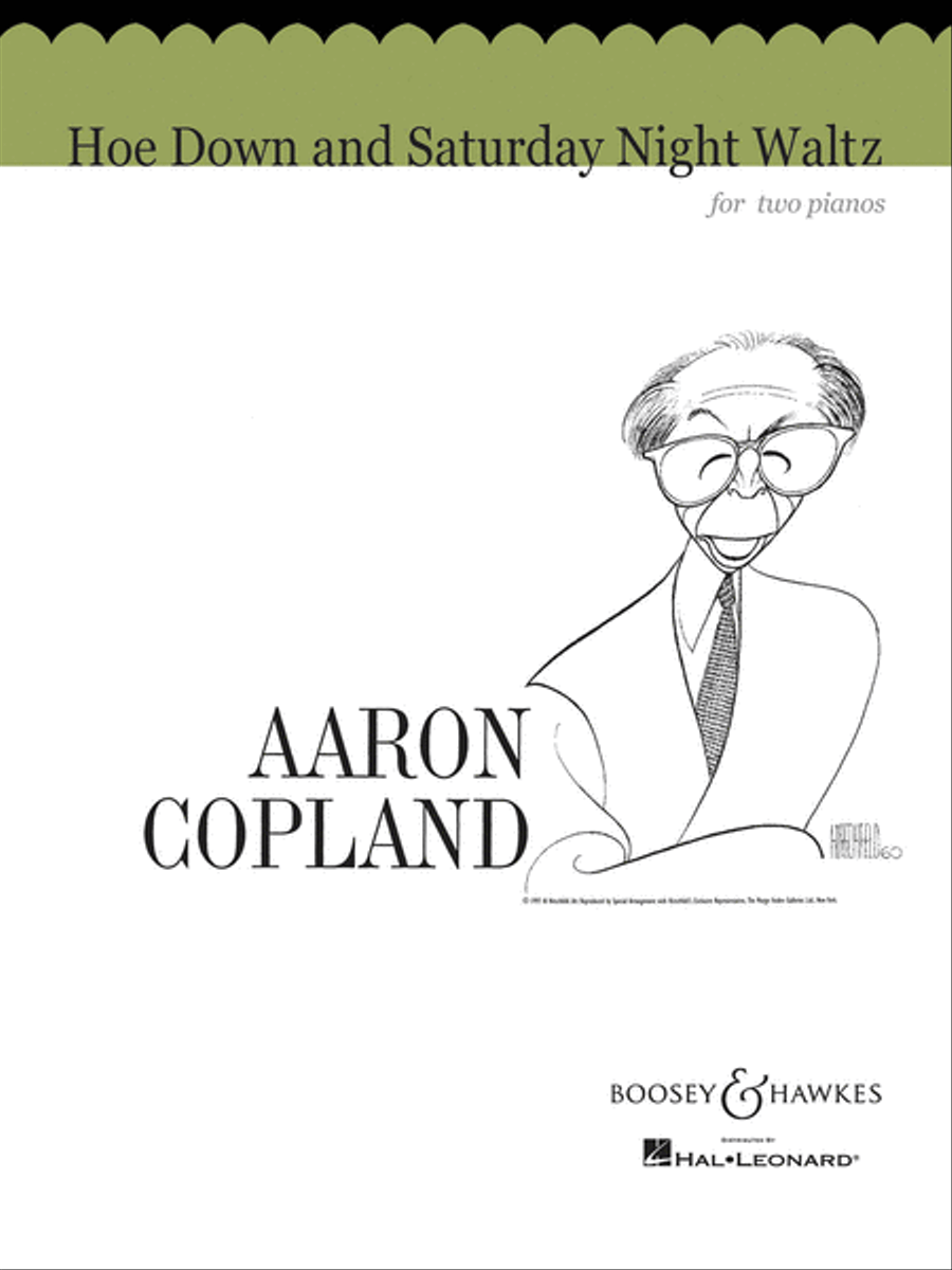 Hoe Down and Saturday Night Waltz Piano Solo scores gallery preview page 1