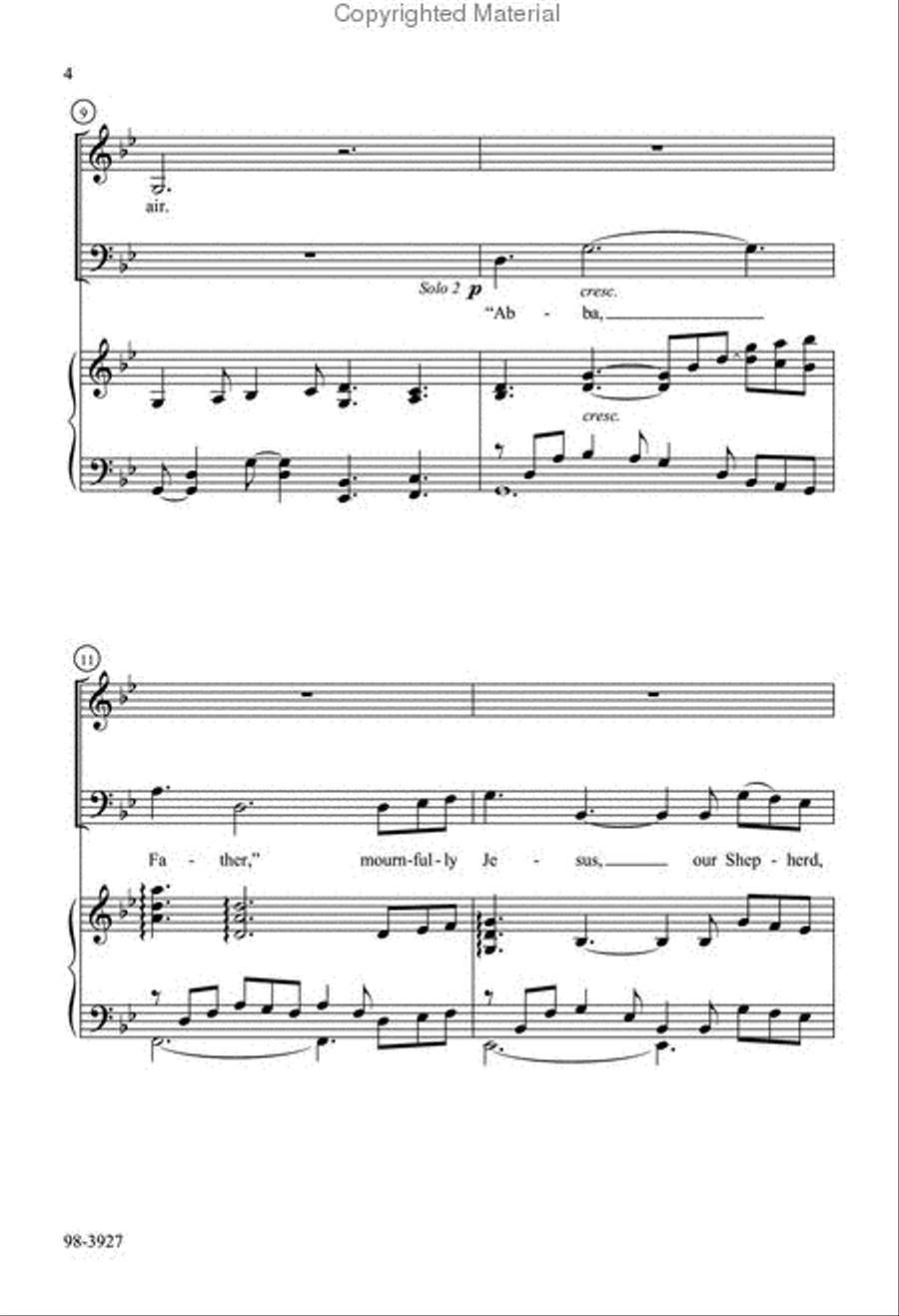 There Is a Garden 4-Part scores gallery preview page 3