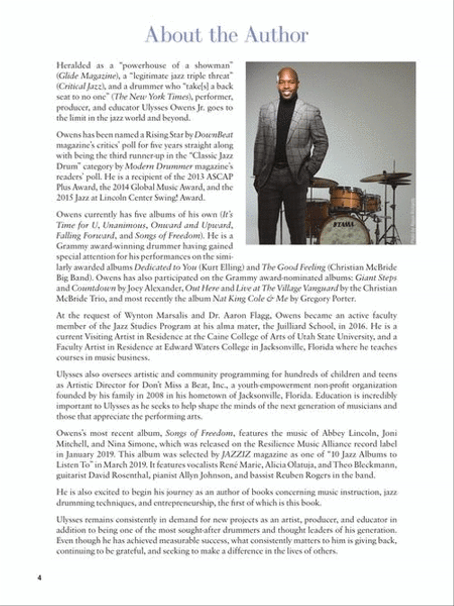 Jazz Brushes for the Modern Drummer Drums scores gallery preview page 5