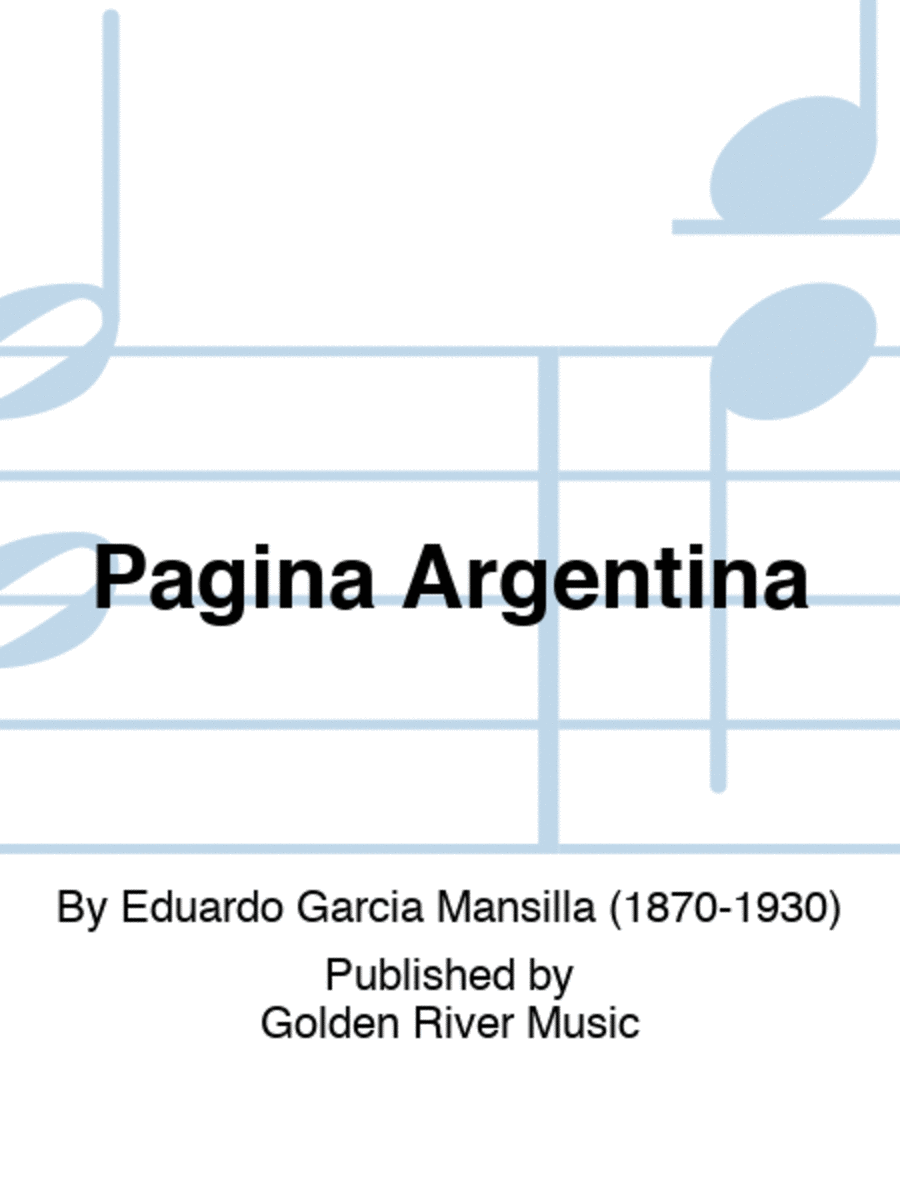 Pagina Argentina Pagina Argentina Violin Solo scores gallery preview page 1