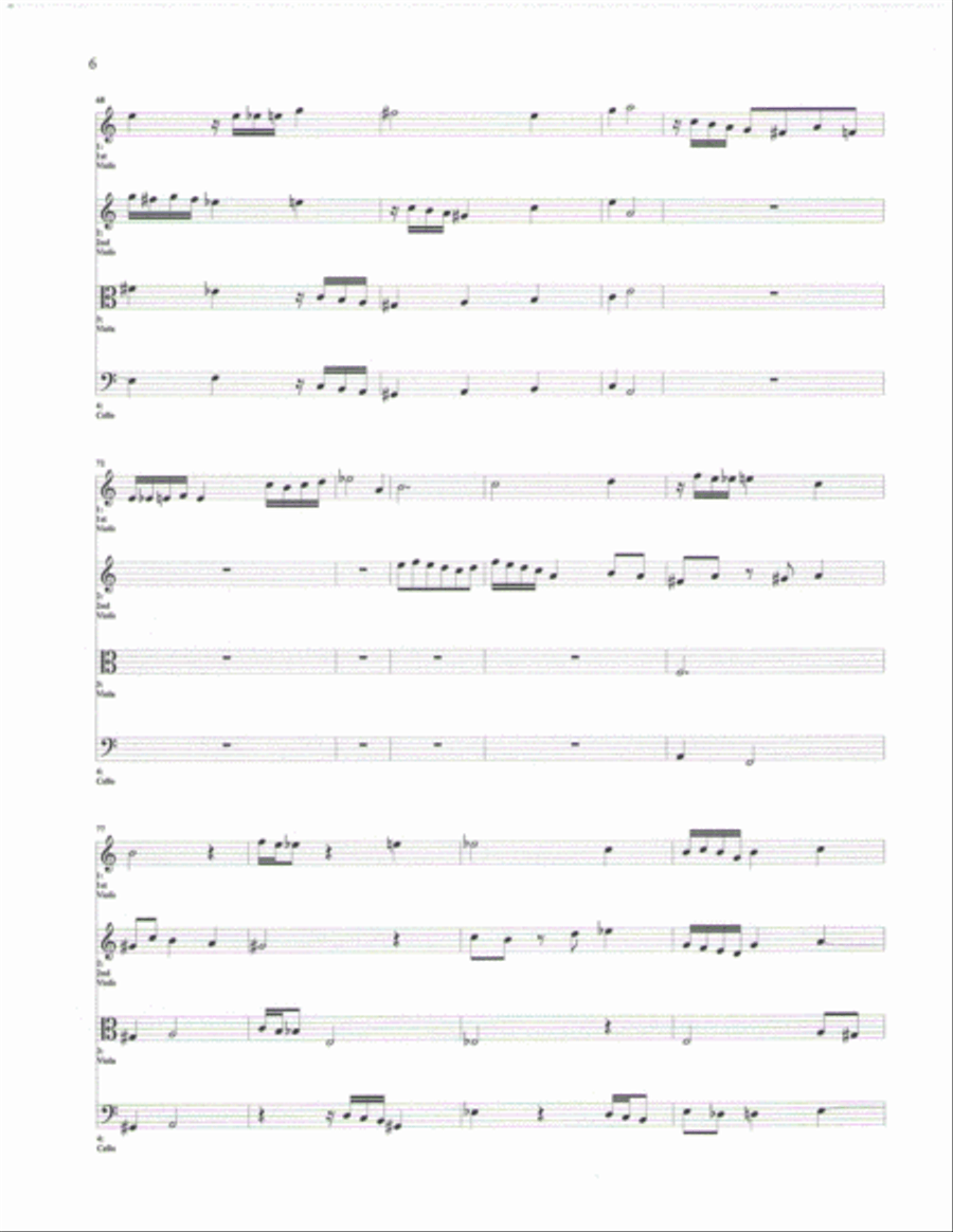 Diotima's Dance String Trio scores gallery preview page 6