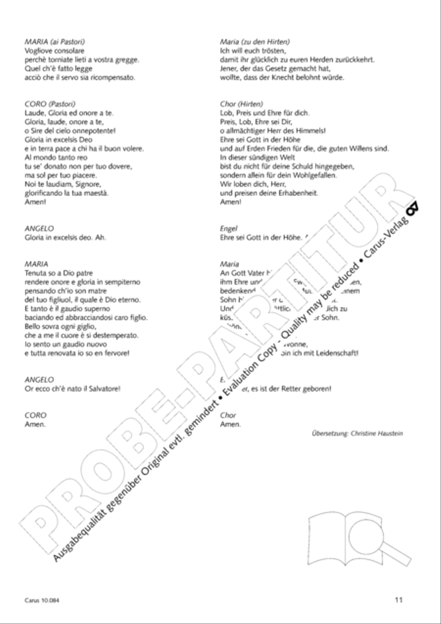 Lauda per la Nativita del Signore Divisi scores gallery preview page 12