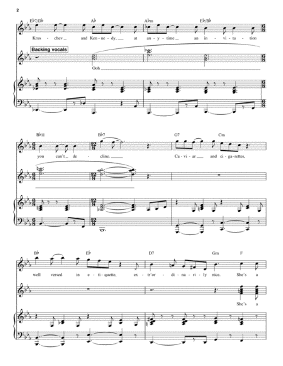 Killer Queen Killer Queen Piano, Vocal scores gallery preview page 2