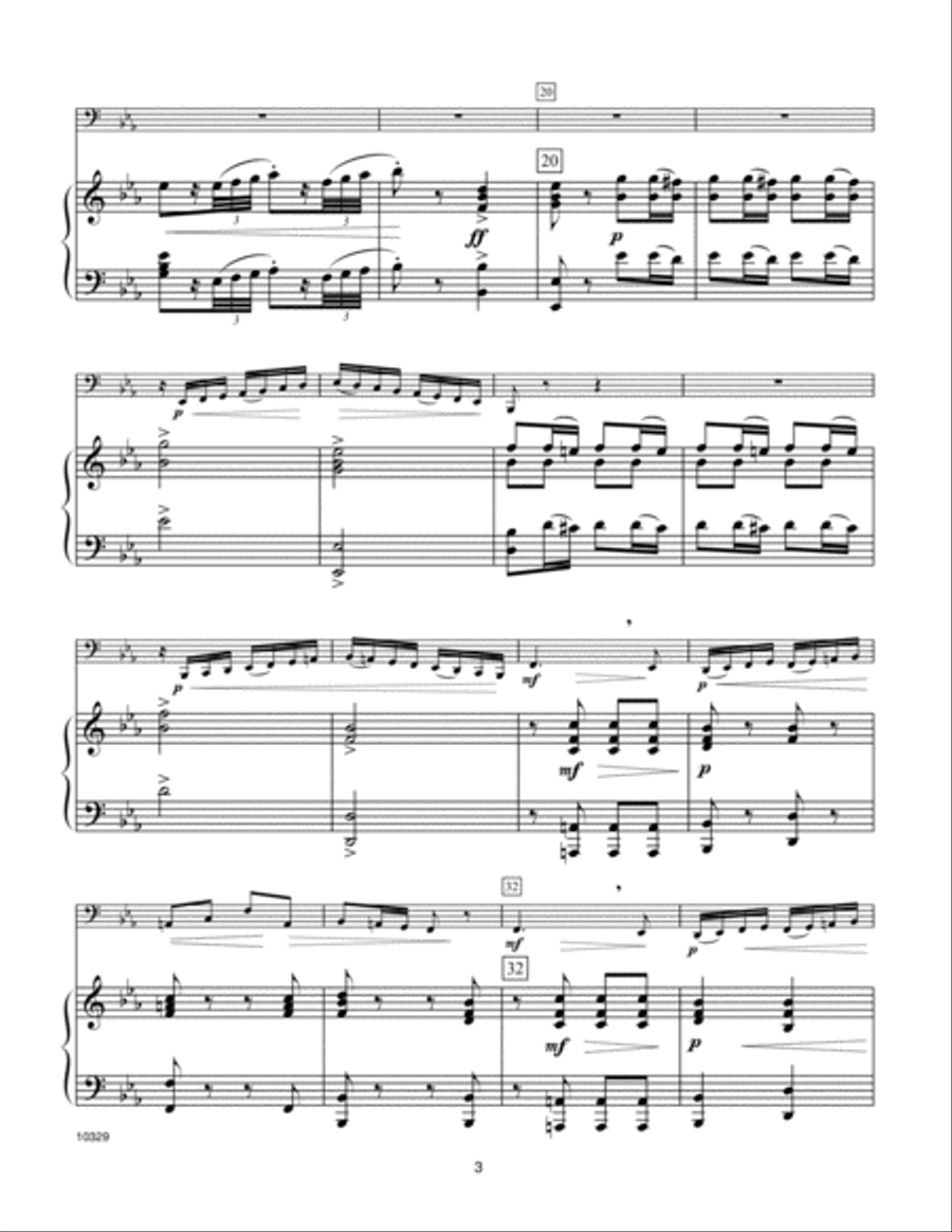 Kendor Master Repertoire - Tuba with Piano Accompaniment Tuba scores gallery preview page 3
