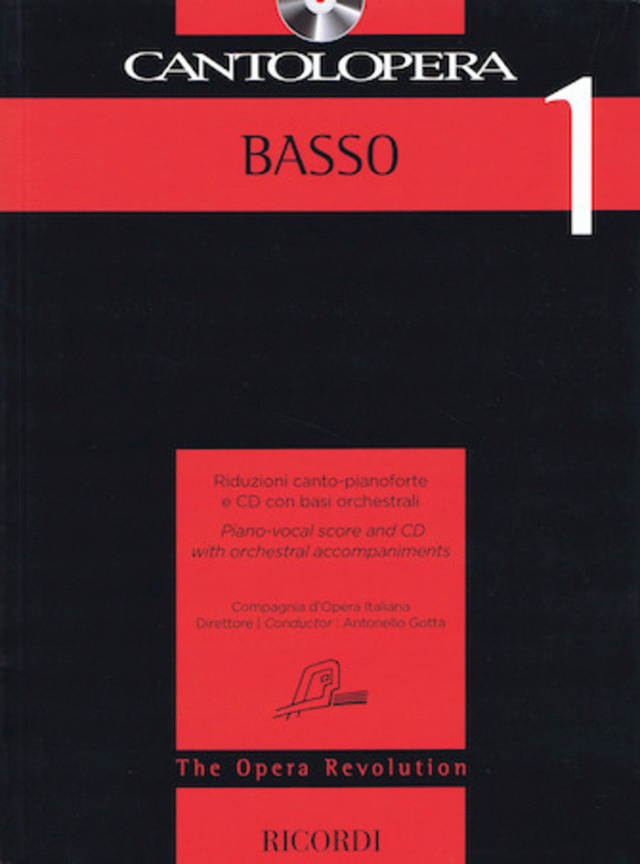 Cantolopera: Bass 1 Bass Voice scores gallery preview page 1