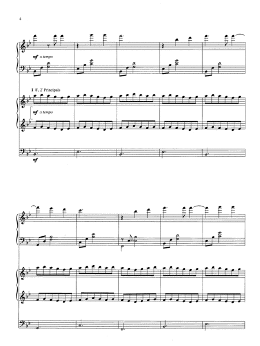 Kum Ba Yah Organ scores gallery preview page 4