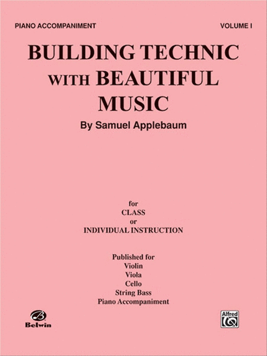 Building Technic With Beautiful Music, Book 1