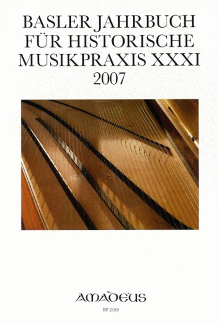Basler Jahrbuch für Historische Musikpraxis