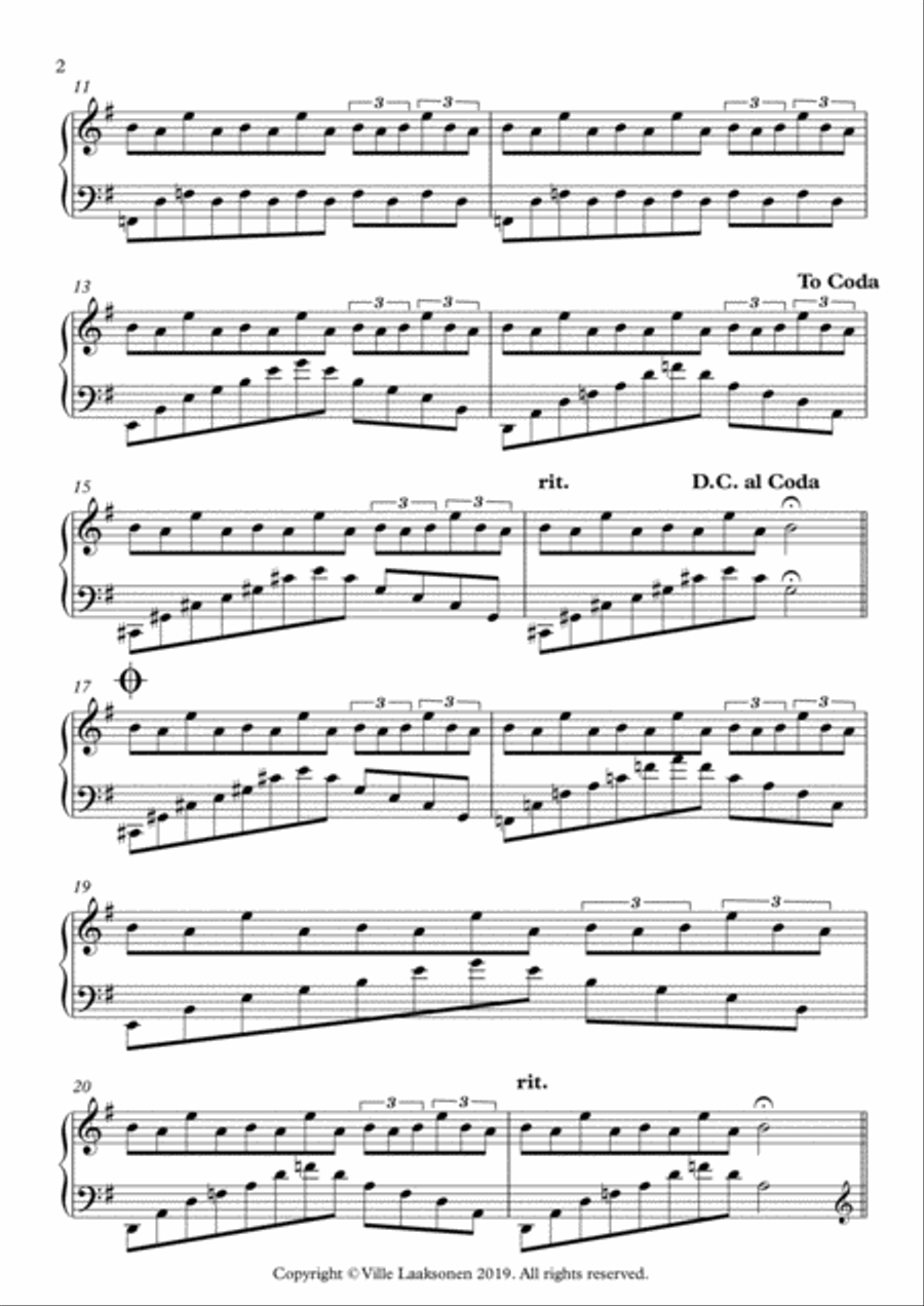 First Day in Paris First Day in Paris Piano Solo scores gallery preview page 2