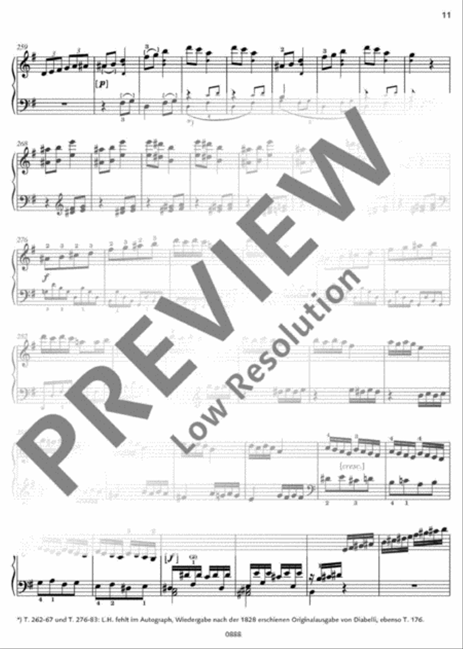 Alla ingharese quasi un Capriccio Piano Solo scores gallery preview page 12