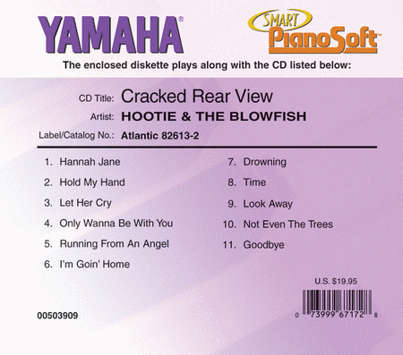 Hootie & The Blowfish - Cracked Rear View - Piano Software