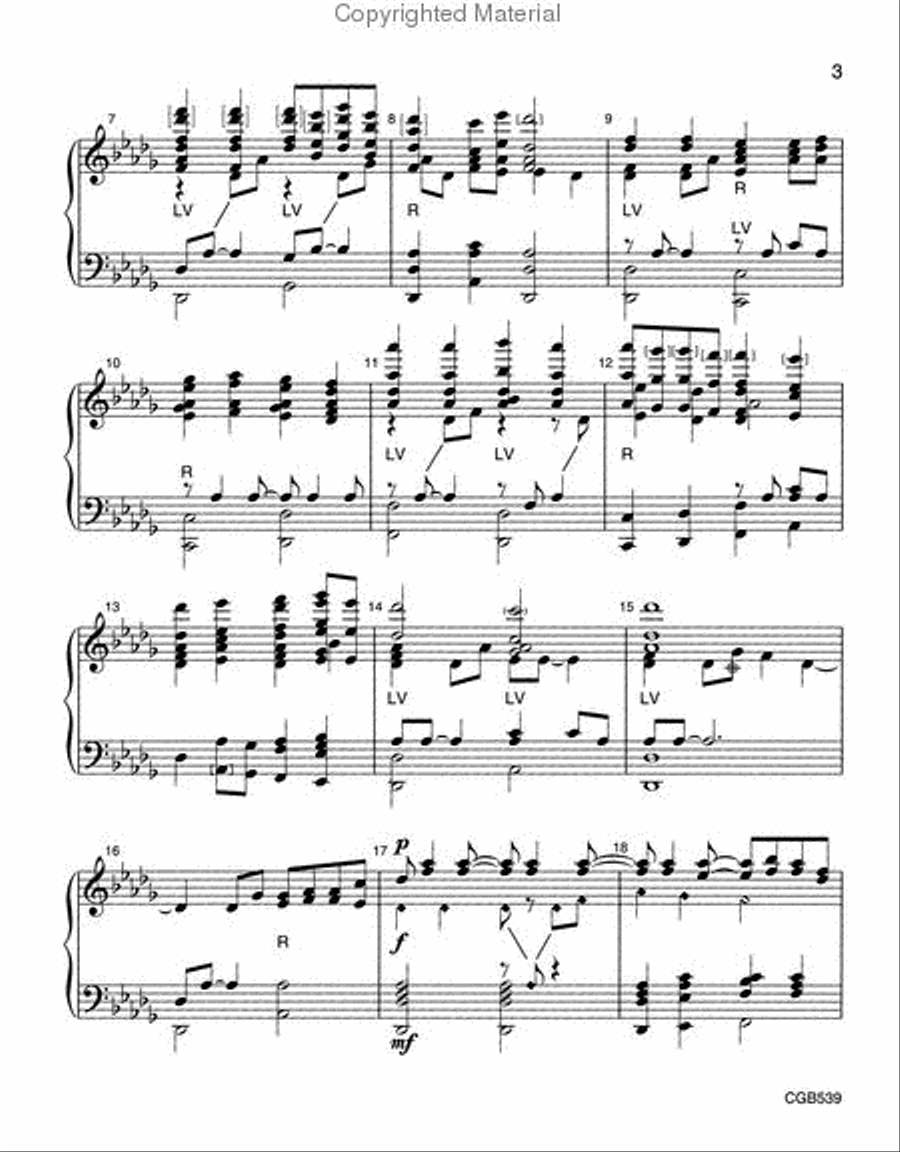 Take My Life and Let It Be Handbell Choir scores gallery preview page 3