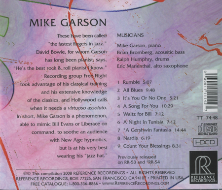 Mike Garson's Jazz Hat