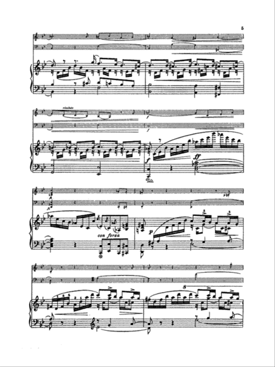 Chopin: Trio in G Minor, Op. 8 Piano scores gallery preview page 5