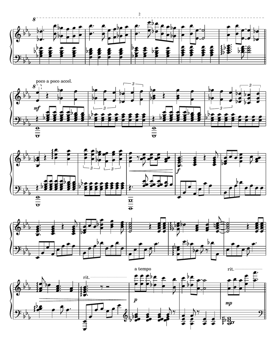 Let Us Now Make Love Piano Solo scores gallery preview page 2