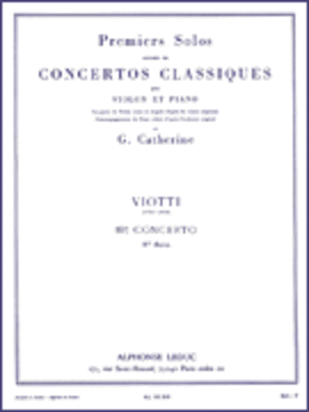 Premiers Solos Concertos Classiques No. 19