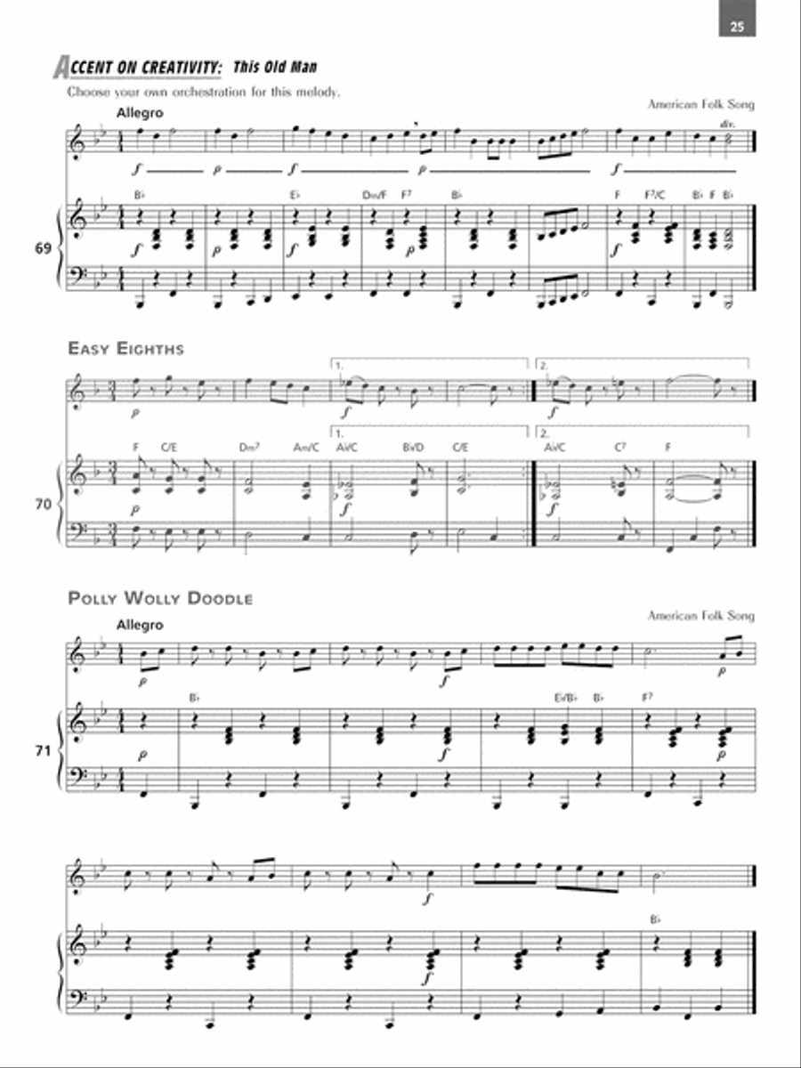 Accent on Achievement, Book 1 Concert Band Methods scores gallery preview page 7